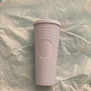 Starbucks White Textured Tumbler